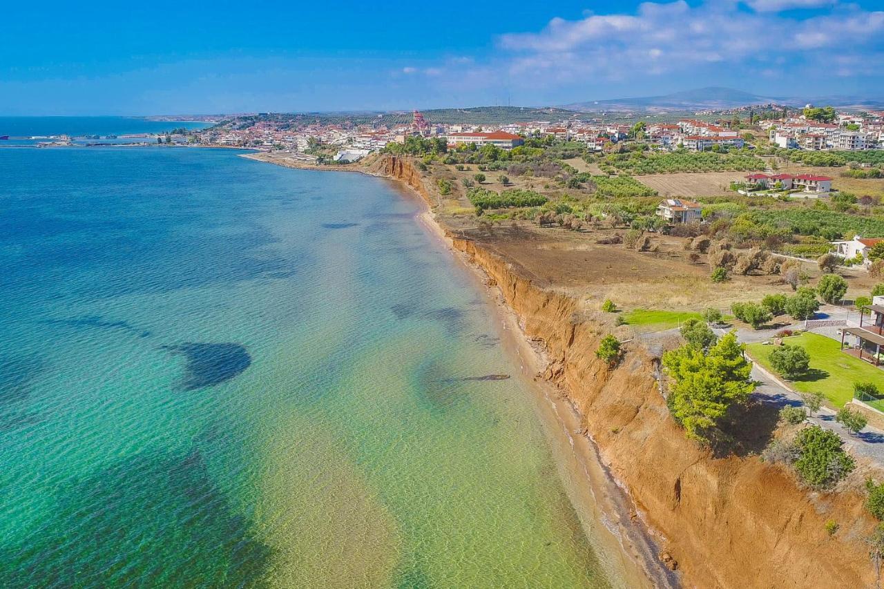 Kalma Villa Ena Nea Moudania Exterior foto